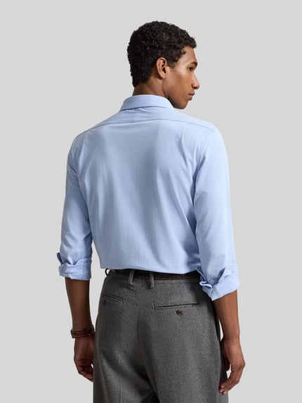 Polo Ralph Lauren Regular Fit Freizeithemd mit Logo-Stitching Hellblau 5