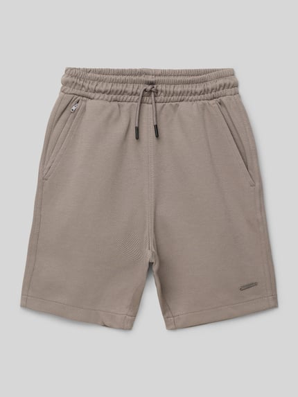 Cars Jeans Sweatshorts met elastische band, model 'PALSY' Middengrijs - 1