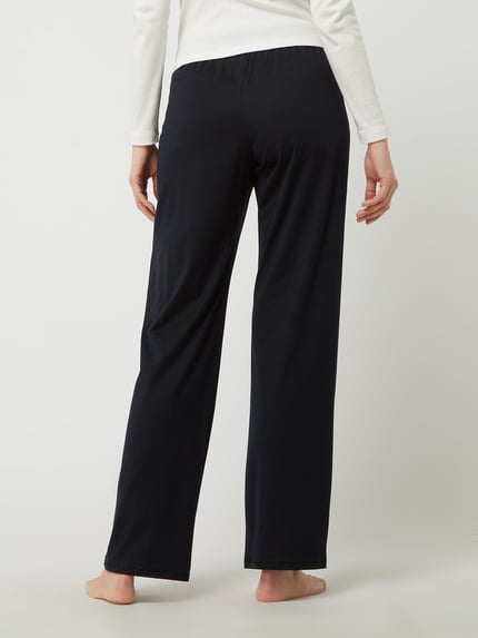 HANRO Comfortbroek van gemerceriseerd katoen, model 'Cotton Deluxe' Zwart - 5