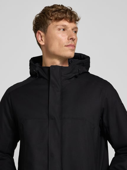 BOSS Green Regular Fit Parka mit Kapuze Modell 'Hexatech' Black 3