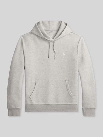 Polo Ralph Lauren bluza z kapturem o kroju regular fit z mieszanki bawełny Średnioszary 2