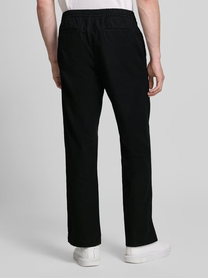 GAP Leinenhose mit elastischem Bund und Eingrifftaschen Black 5