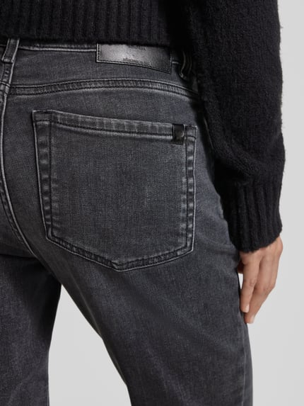 Weekend Max Mara Bootcut-Jeans aus Baumwoll-Mix Modell 'RAPALLO' Black 3