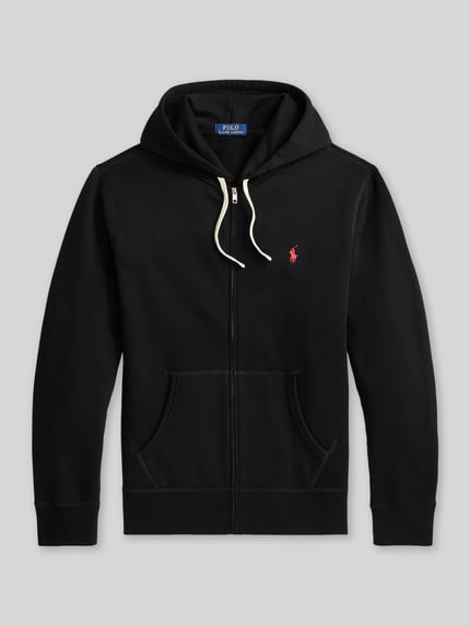 Polo Ralph Lauren Regular Fit Sweatjacke aus Baumwoll-Mix Black 2