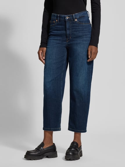 DRYKORN Mom Fit Jeans mit 5-Pocket-Design Dunkelblau 4