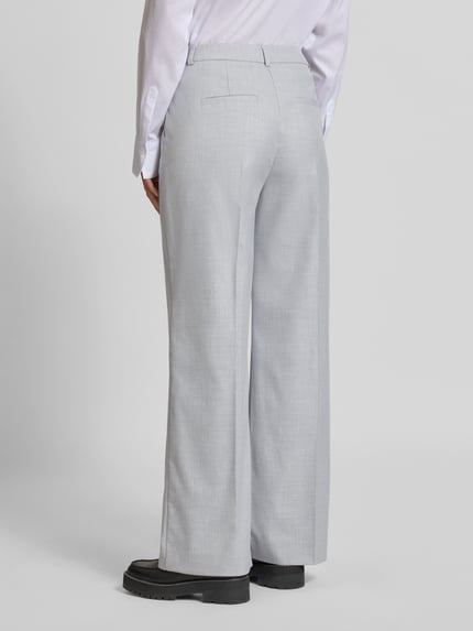 COMMA Stoffhose mit Gesäßtaschen Silber 5