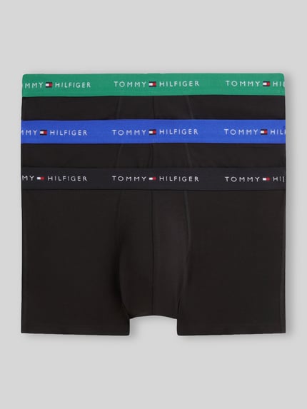 Tommy Hilfiger Majtki i obcisłe bokserki z mieszanka bawełny w zestaw 3 szt. Zielony 2
