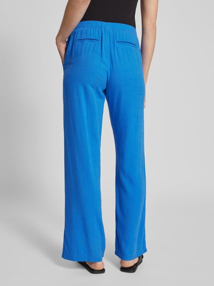 FREE/QUENT Loose Fit Hose aus Viskose-Leinen-Mix Modell 'Luigi' Royal 5
