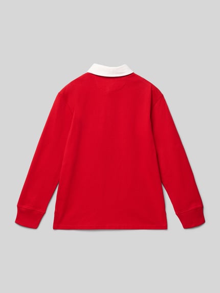 Polo Ralph Lauren Teens Gebreide pullover met polokraag Rood - 3