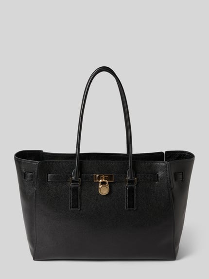 MICHAEL Michael Kors Handtasche mit Tragehenkel Modell 'HAMILTON' Black 2