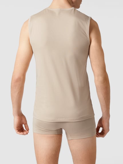 Mey Tanktop mit Stretch-Anteil Modell 'Muscle' Ecru 4