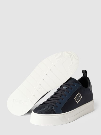 Antony Morato Sneakersy z detalem z logo model ‘New Metal’ Granatowy 5