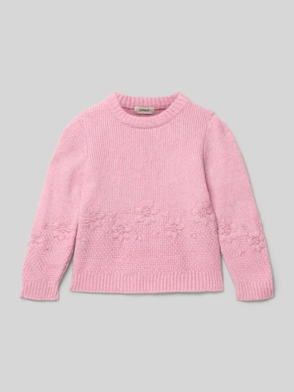 ONLY Regular fit gebreide pullover met ronde hals, model 'TANYA' Mauve - 1