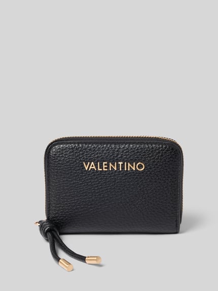 Valentino Bags Portemonnaie mit Logo-Detail Modell 'SAPHIRA' Black 1