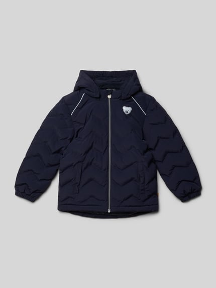 Steiff Steppjacke mit Label-Details Marine 1