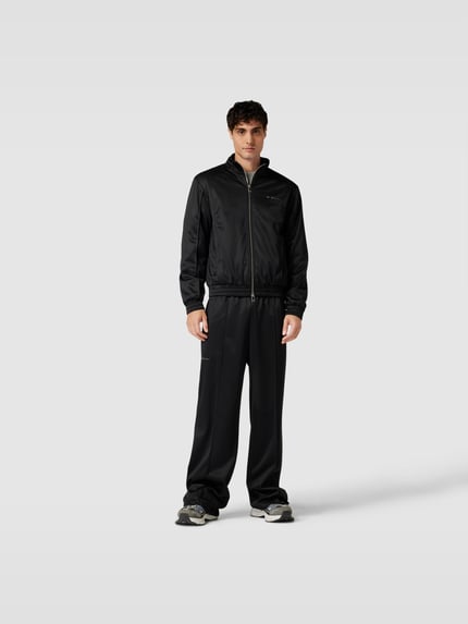HAN Kjobenhavn Trainingsjack met labelstitching Zwart - 1