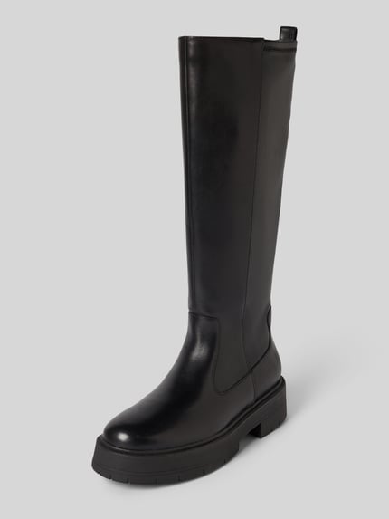 Geox Stiefel aus Leder mit Reißverschluss Modell 'SPHERICA' Black 1