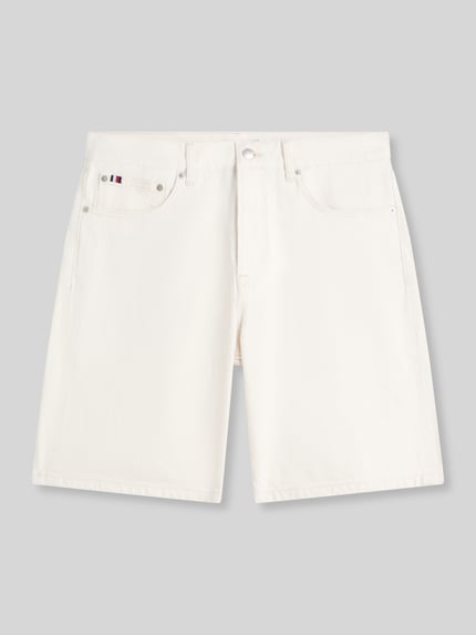 Tommy Hilfiger Regular Fit Jeansshorts Modell 'DOVER' Offwhite 2