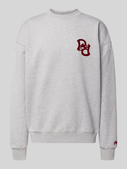 Sweatshirt mit Rundhalsausschnitt Modell 'Troker' Shop The Look MANNEQUINE
