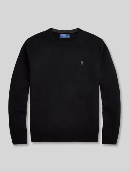 Regular Fit Pullover aus reiner Wolle Shop The Look MANNEQUINE