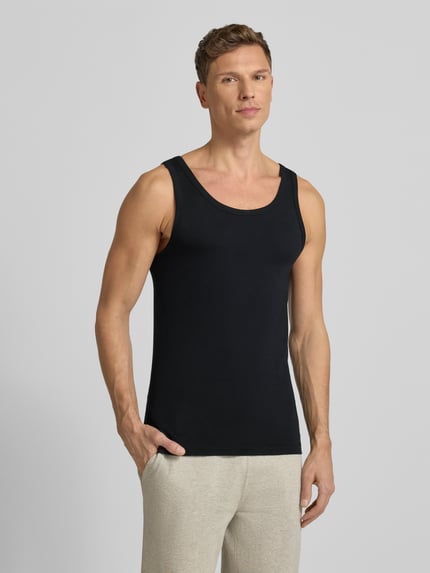 SCHIESSER Tanktop mit Rundhalsausschnitt im 2er-Pack Black 4