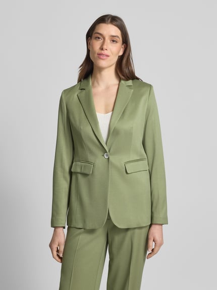 MORE & MORE Blazer met structuurmotief Olijfgroen - 4
