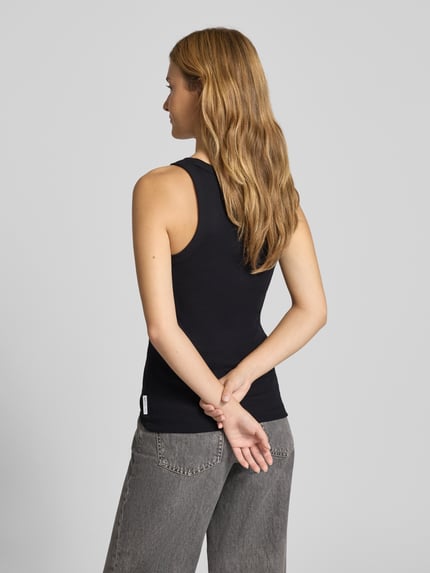 Marc O'Polo DENIM Slim Fit Tank Top aus Baumwoll-Mix Black 5