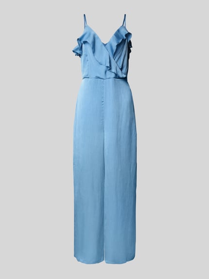 VILA Jumpsuit in Wickel-Optik Modell 'FILUKA' Hellblau 2