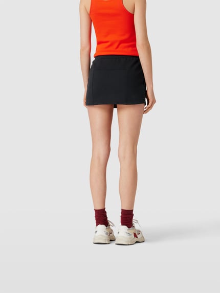 VETEMENTS minirok met labelstitching Zwart - 5