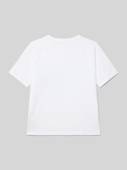 Calvin Klein Jeans T-Shirt mit Label-Detail Modell 'OTTOMAN' Weiss 3