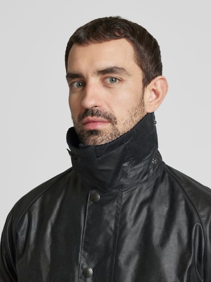 Barbour Kurtka z kieszeniami z patką model ‘BEDALE’ Granatowy 3