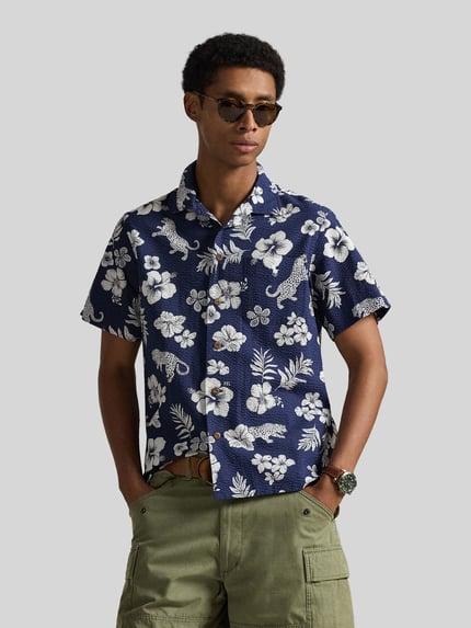 Polo Ralph Lauren Koszula casualowa o kroju regular fit z czystej bawełny Ciemnoniebieski 4