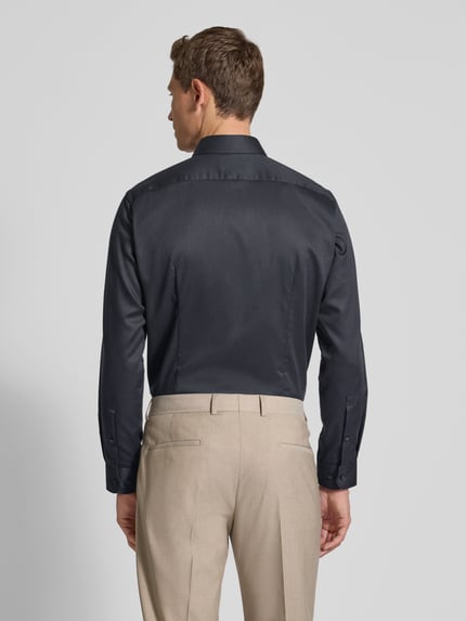 Jake*s Regular Fit Business-Hemd mit Kentkragen Anthrazit 5