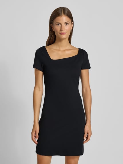 GUESS Minikleid mit rückseitigem Reißverschluss Modell 'MAELICE' Black 4