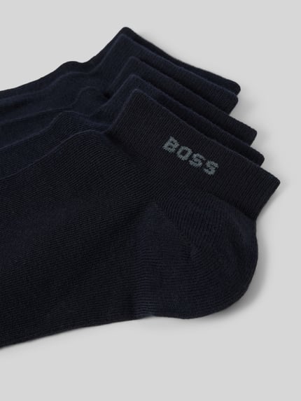 BOSS Sneakersocken mit Label-Detail im 5er-Pack Marine 2