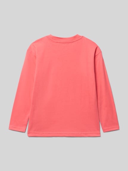 Blue Seven Longsleeve mit Motiv-Print Hellrot 3