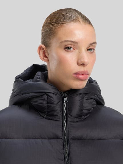 HUGO Steppjacke mit Taillenzug Modell 'Falentina-3' Black 3