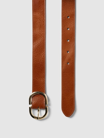 Weinmann Riem van runderleer met doornsluiting Cognac - 3