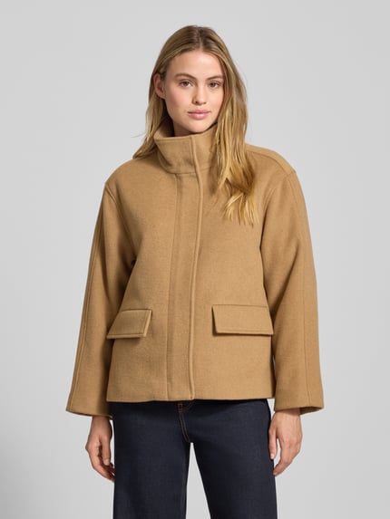 GANT Wolljacke mit Kaschmir-Anteil Sand 4