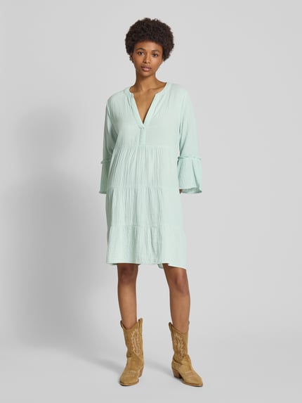 ONLY Figurumspielendes Kleid aus reiner Baumwolle Modell THYRA' Mint 1