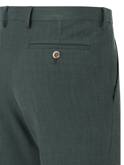 MCNEAL Pantalon met structuurmotief Lindegroen - 6
