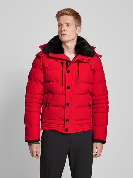Wellensteyn Kurtka pikowana o kroju regular fit z grubym watowaniem model ‘STARSTREAM’ Czerwony 4
