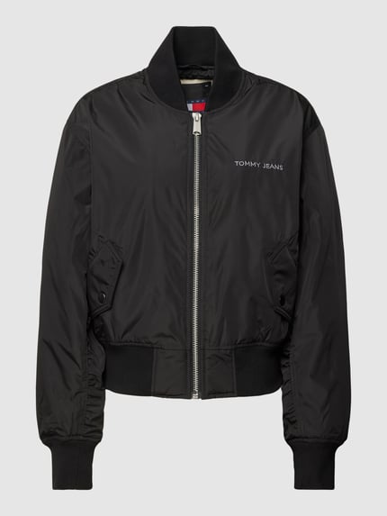 Bomberjack met labelstitching Shop The Look MANNEQUINE
