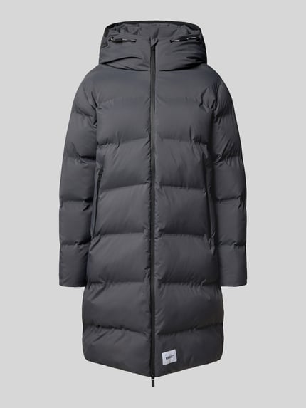 khujo Steppmantel mit Label-Patch Modell 'Caius' Graphit 2