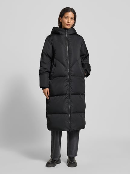 YAS Daunenmantel mit Zweiwege-Reißverschluss Modell 'IRIMA' Black 4