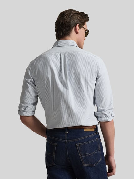 Polo Ralph Lauren Regular Fit Freizeithemd aus reiner Baumwolle Marine 5