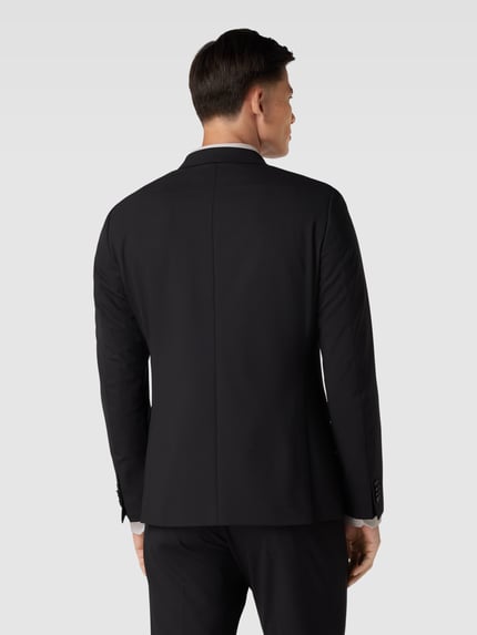 s.Oliver BLACK LABEL Regular Fit Sakko mit Woll-Anteil Modell 's.O ULTIMATE' Black 5
