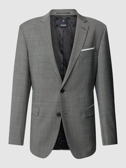 JOOP! COLLECTION Slim Fit 2-Knopf-Sakko mit Woll-Anteil Modell 'Finch' Anthrazit 2