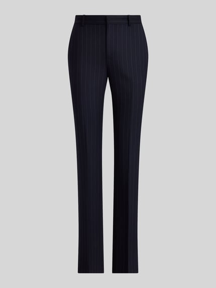 Lauren Ralph Lauren Slim Fit Anzughose aus Woll-Mix Marine 2