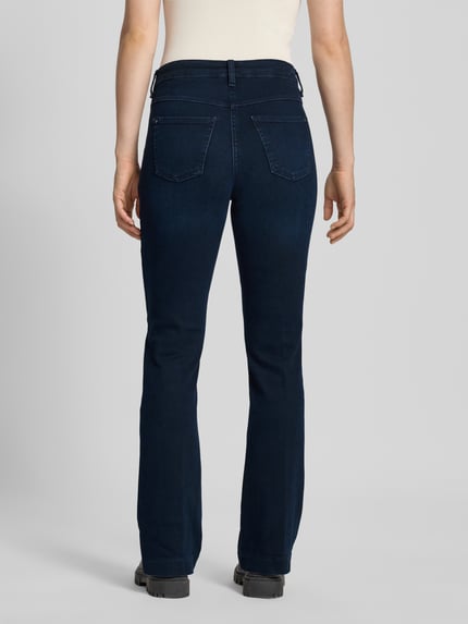 MAC Bootcut Jeans mit Eingrifftaschen Modell 'DREAM BOOT AUTHENTIC' Dunkelblau 5